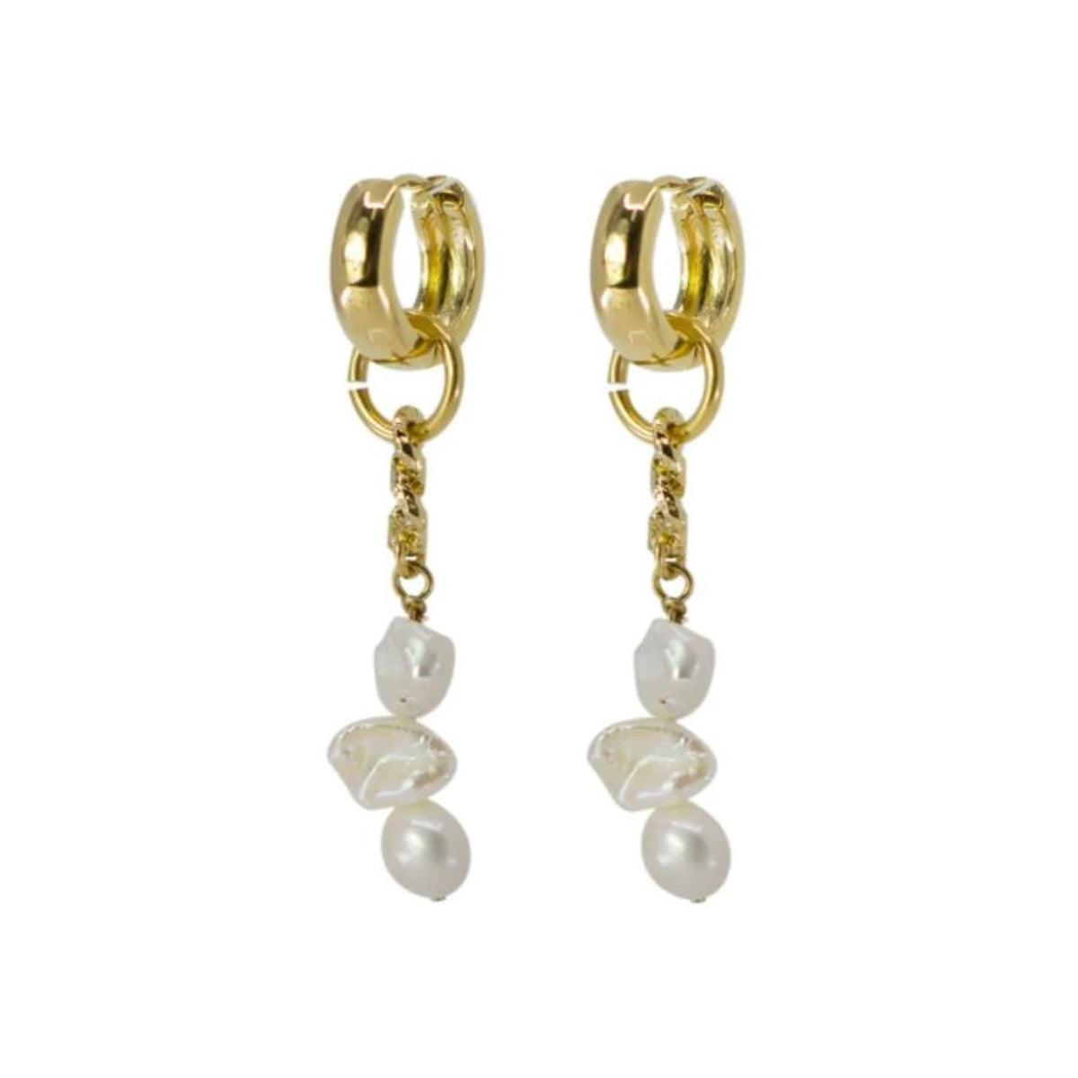 Invicta Angel Women's Earrings, Gold (MM-00307)
