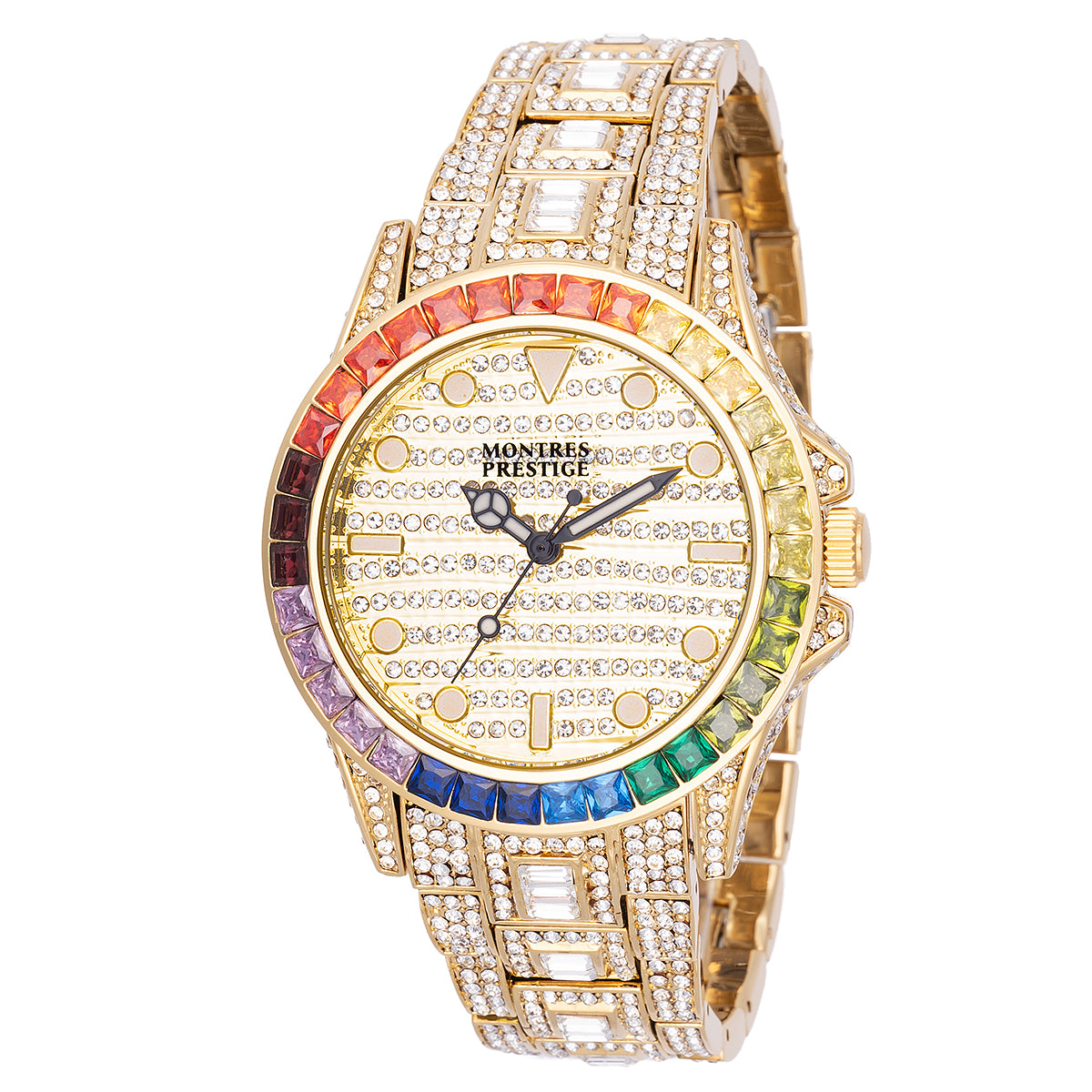 Montres Prestige Eclat X Invicta Men's Watch - 42mm. Gold (MPW-0125)