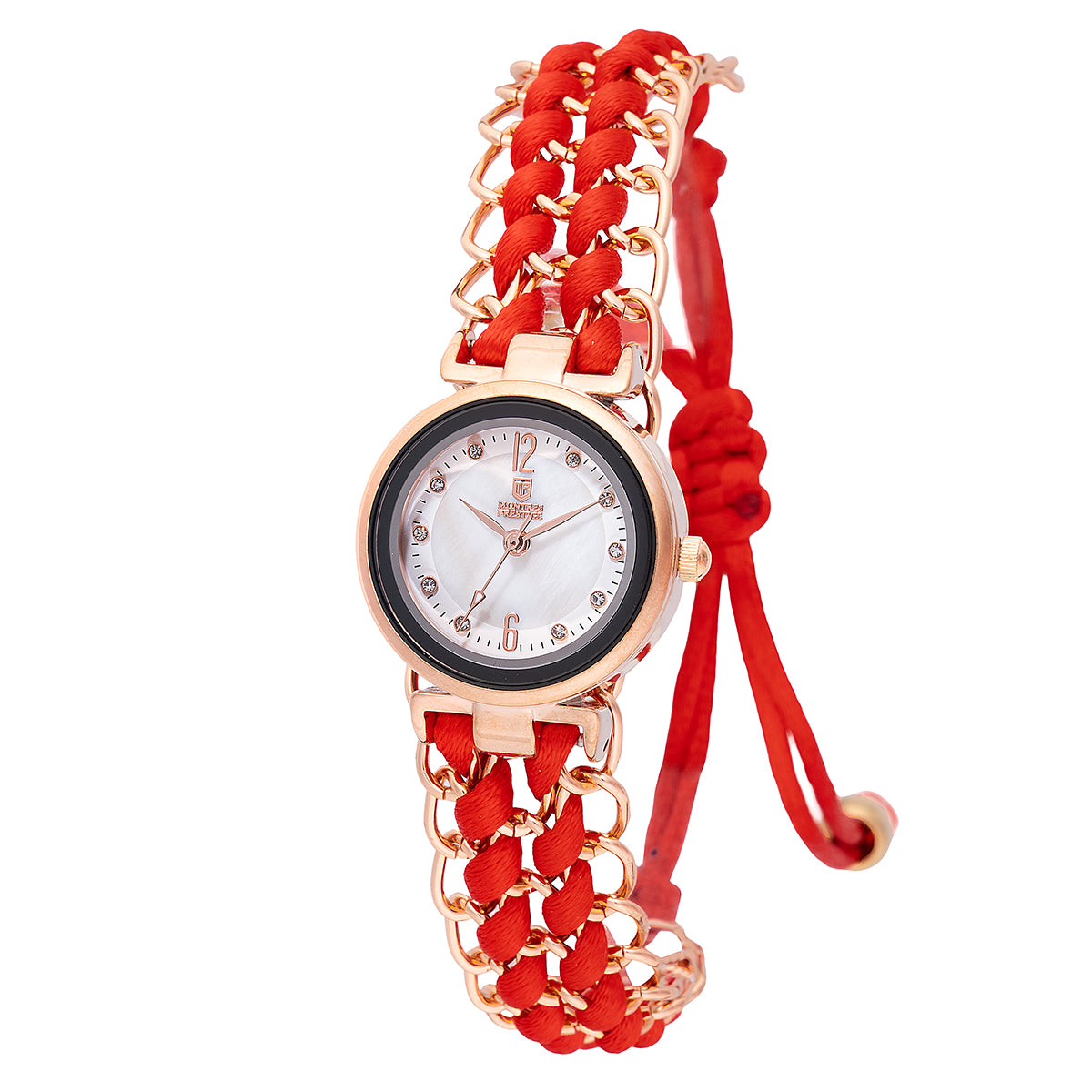 NWT Montres Prestige Women\'s Watch - 25mm. Red Montres Prestige Montres Prestige Women main image 4