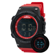 Invicta Racing Burnout Digital Men's Watch - 52mm. Red (47528)