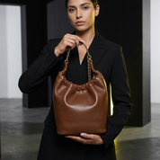 Technomarine Gentle Gather Handbag - Coffee (TM-WBAG-020)