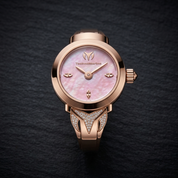 TechnoMarine Tempo Anello Ring Women's Watch w/ Mother of Pearl Dial - 18mm (TM-8926007)