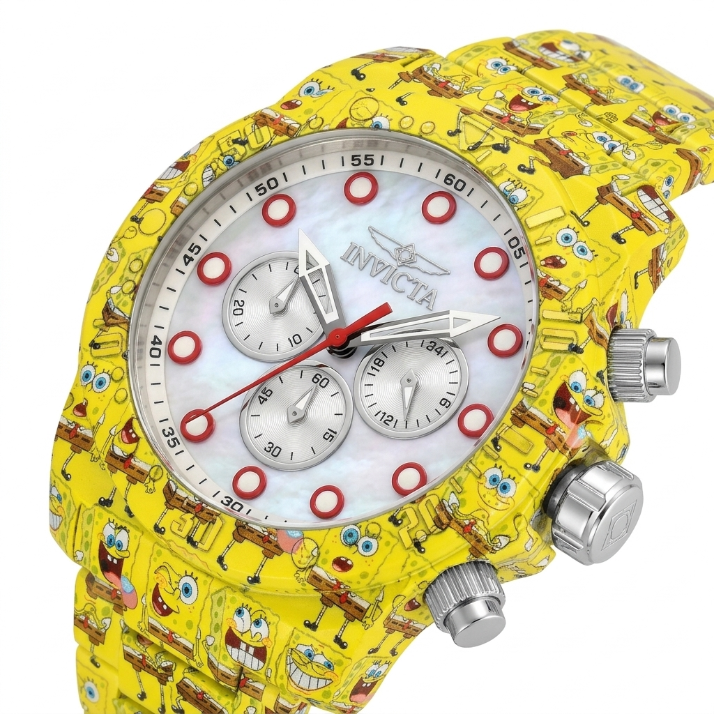 Invicta Pro Diver Aqua Plated Men's Watch w/ Mother of Pearl Dial - 52mm, Aqua Plating, Steel (51637)
