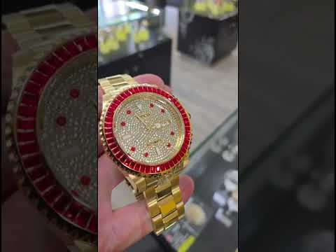 Invicta Grand Diver Paveon Automatic Men's Watch - 47mm. Gold (46637)