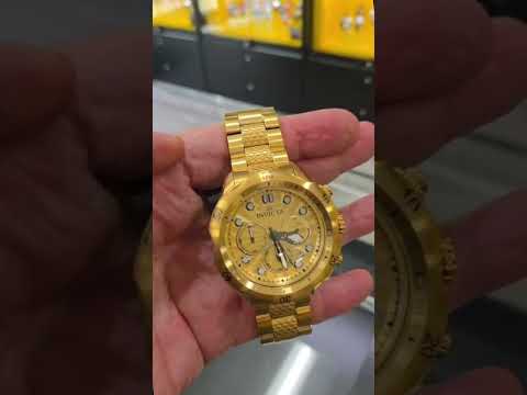 Invicta Venom Steelshed Men's Watch - 46mm. Gold (47753)