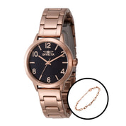 Invicta Wildflower Women's Watch - 34mm, Rose Gold With Bracelet  Set (47272)