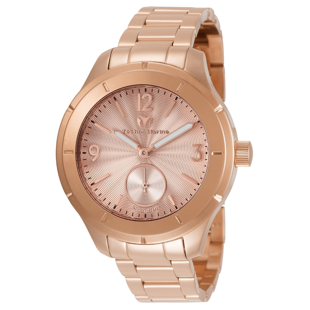 TechnoMarine MoonSun Men's Watch - 42mm, Rose Gold (TM-117031)
