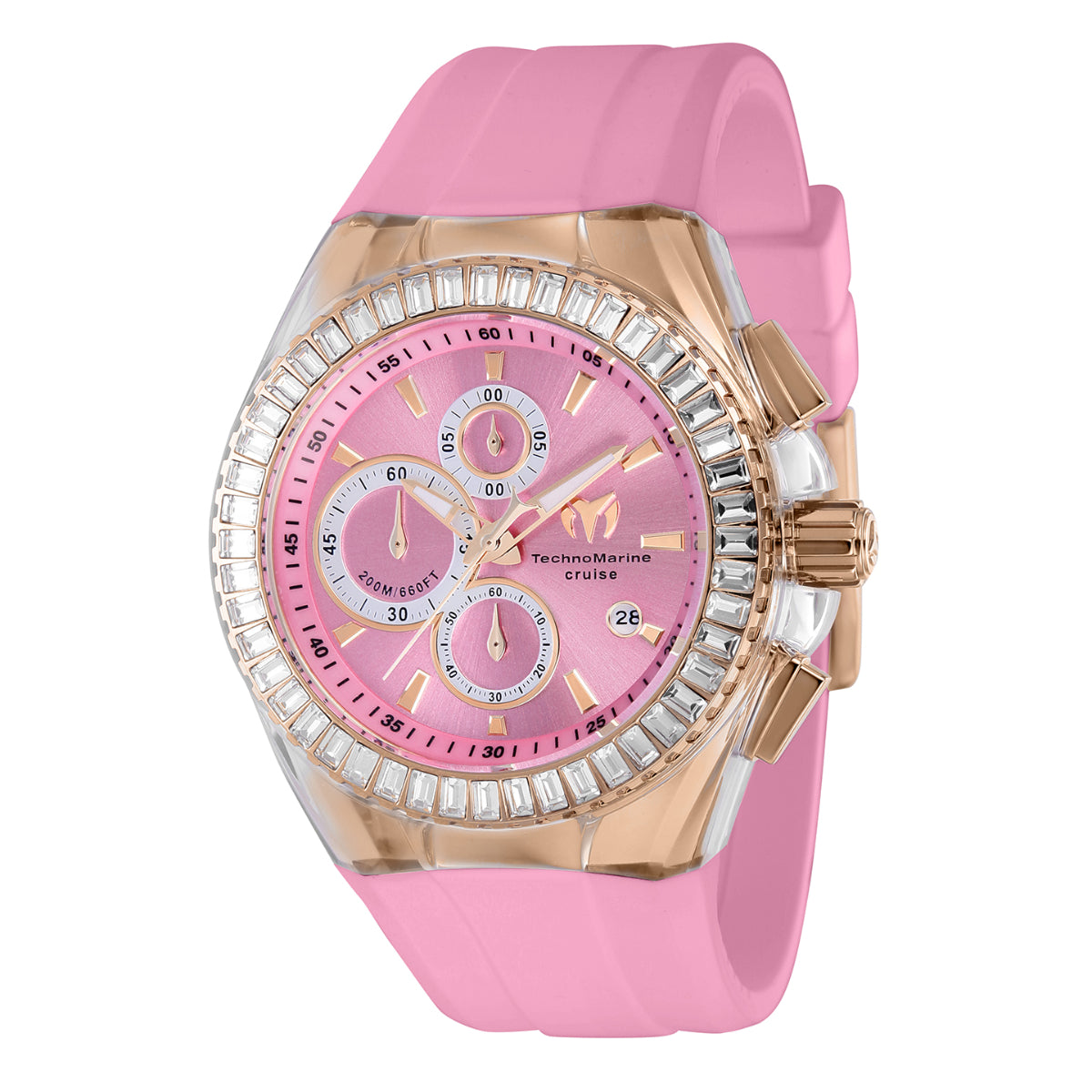 TechnoMarine Cruise Original Men's Watch - 45mm, Pink (TM-121164)