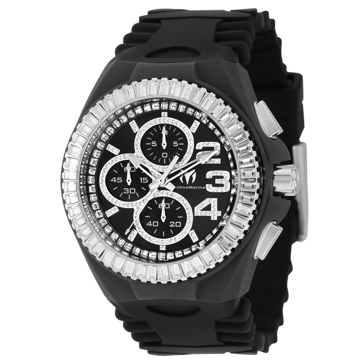 TechnoMarine Cruise JellyFish Men's Watch - 45mm, Black (TM-121180)