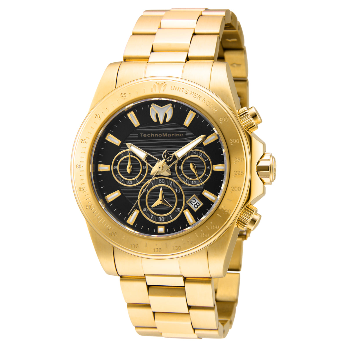 TechnoMarine Manta Ray Men's Watch - 42mm, Gold (ZG-TM-219005)