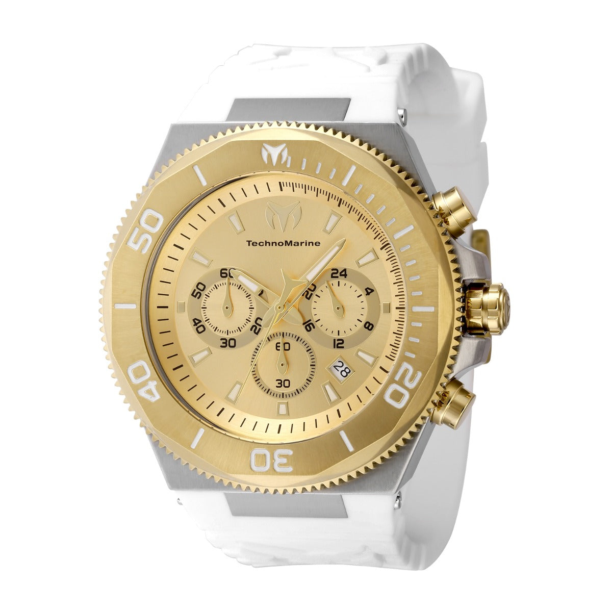 TechnoMarine Manta Ocean Men's Watch - 49mm, White (ZG-TM-224017)