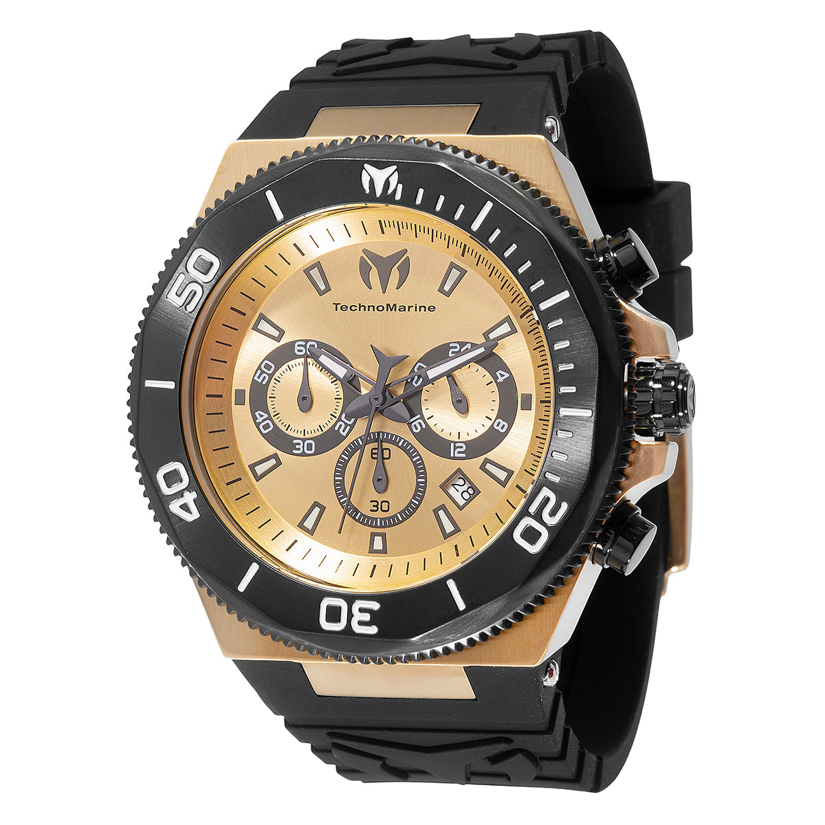 TechnoMarine Manta Ocean Men's Watch - 49mm, Black (ZG-TM-224020)