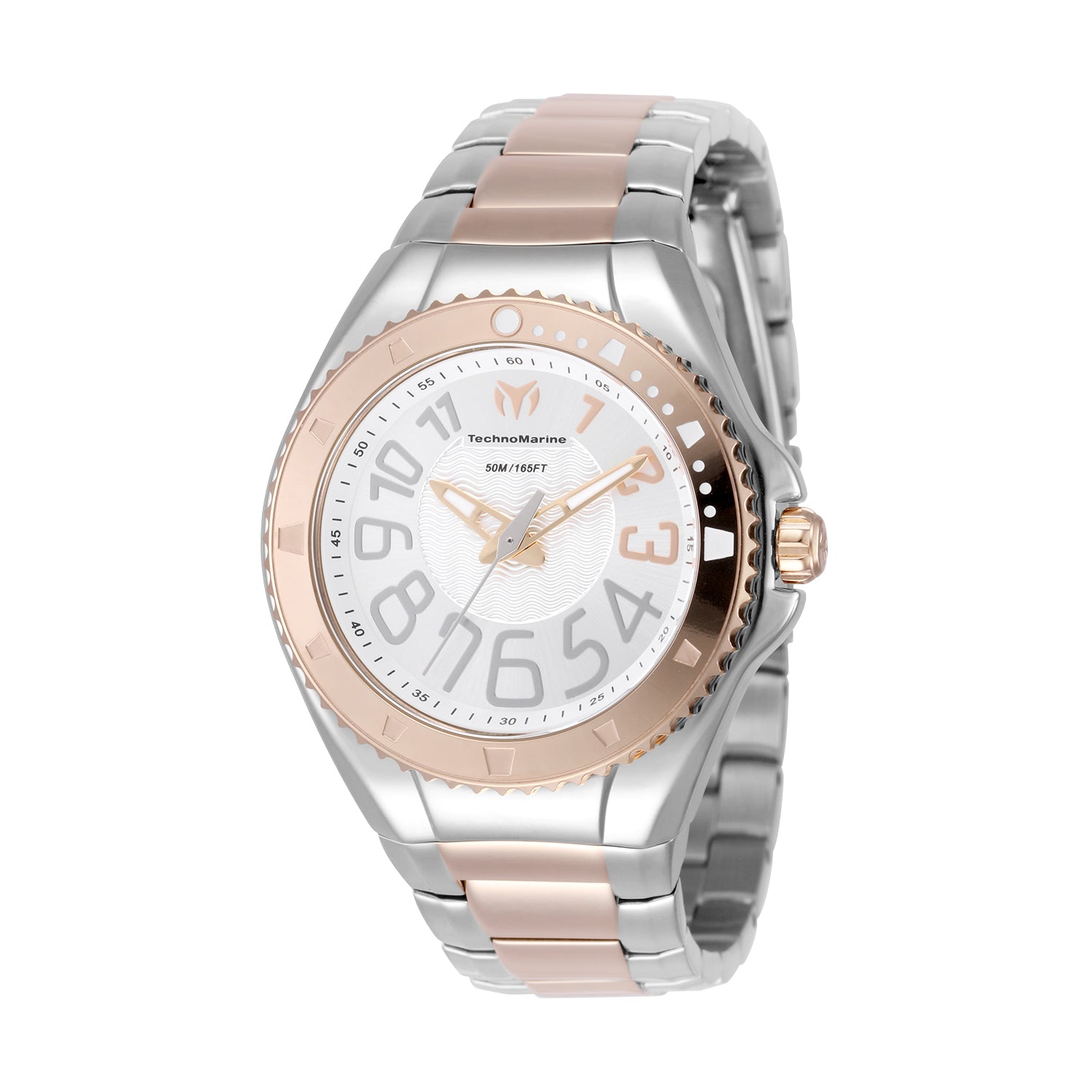 TechnoMarine Lusso Mare Unisex Watch - 38mm, Rose Gold, Steel (TM-226009)