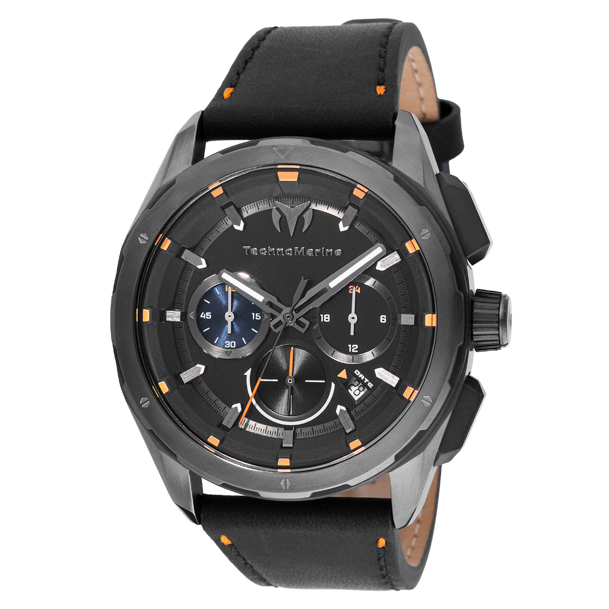 TechnoMarine Ocean Nomad Men's Watch - 43mm. Black (TM-318087)