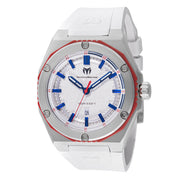 Open Box TechnoMarine CORAL Coral Legacy Men's Watch - 45mm, White (AIC-TM-416066)