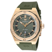 TechnoMarine Coral Legacy Sport Men's Watch - 45mm. Olive Green (TM-416070)