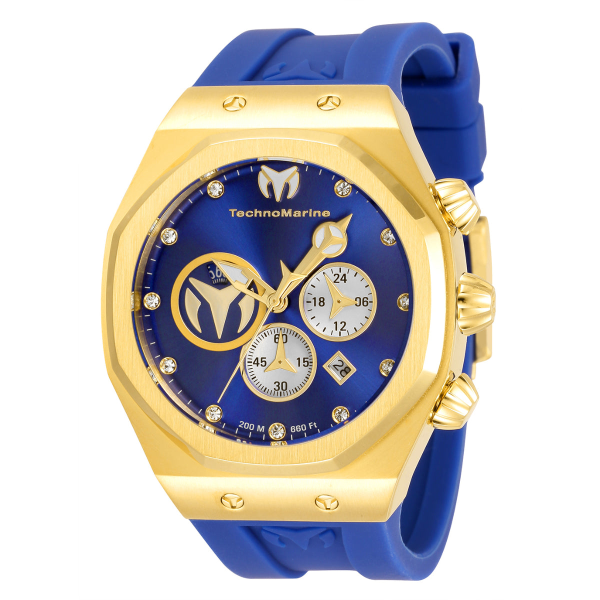 TechnoMarine Reef Sun Men's Watch - 45mm, Blue (TM-520003)
