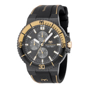 TechnoMarine Racing Legends Men's Watch - 43mm. Black. Gold (TM-525040)