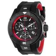TechnoMarine UF6 Swiss Ronda Z60 Caliber Men's Watch - 48mm, Black, Red (ZG-TM-616002)