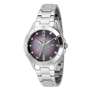 TechnoMarine Luna Tides Women's Watch w/ Mother of Pearl Dial - 33mm. Steel (TM-826001)