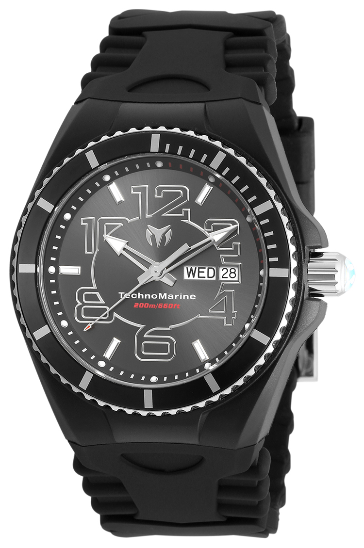 TechnoMarine Cruise JellyFish 44mm watch with Black dial 517 Quartz - Model 115141