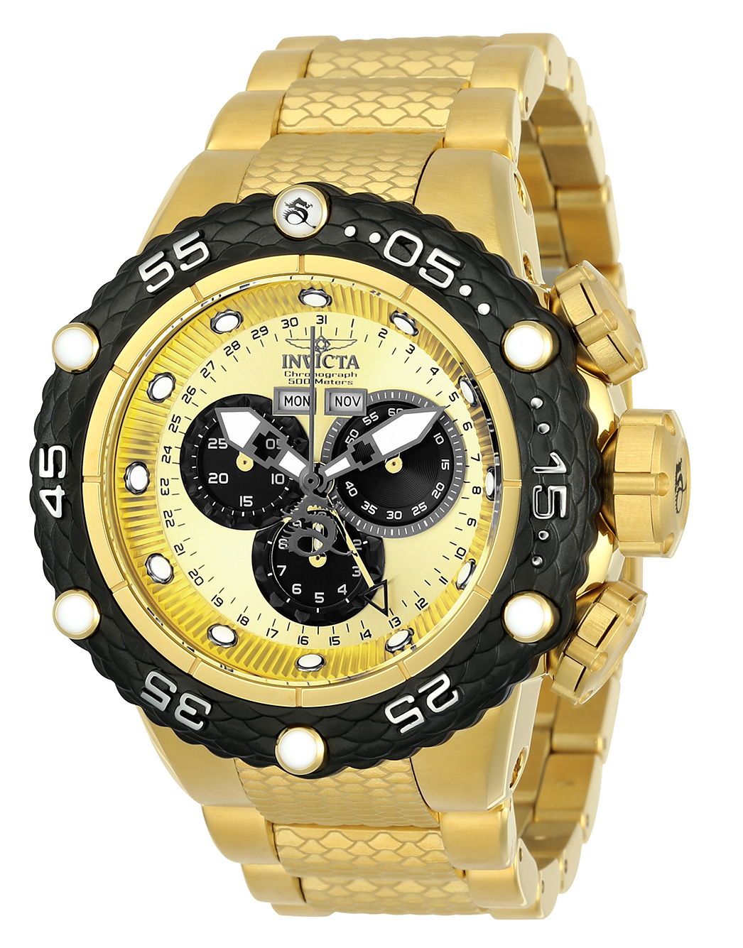 Invicta Subaqua Noma VI Swiss Ronda Caliber Men's Watch  Gold (21676)