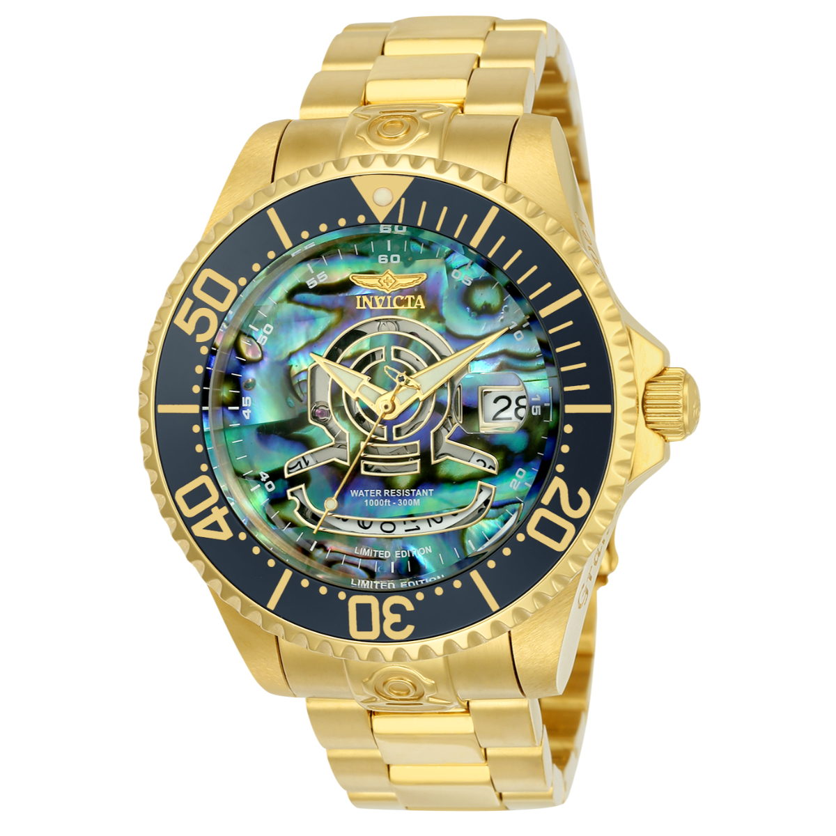 Invicta 47mm grand diver automatic clearance abalone