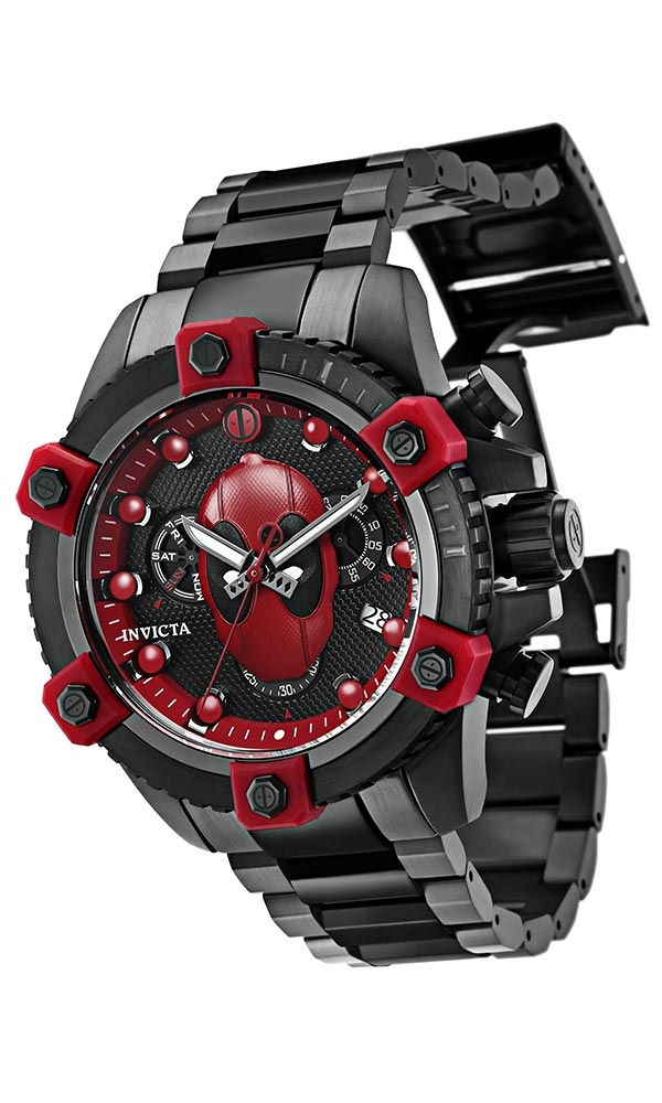 Invicta Marvel Limited Edition Deadpool Mens Quartz 48 mm  