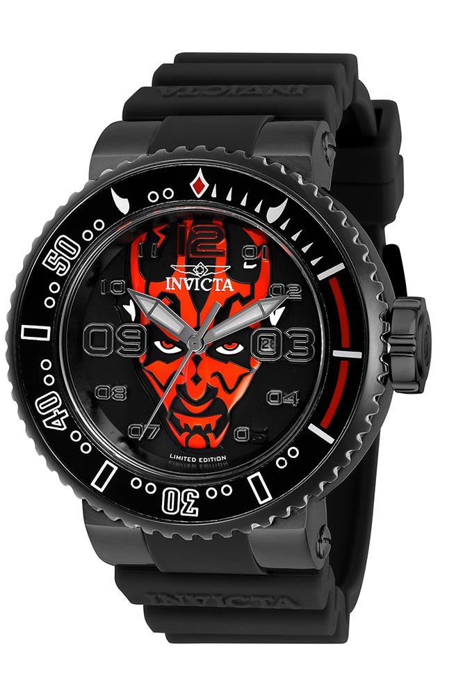 Invicta Star Wars Limited Edition Darth Maul Mens Quartz  