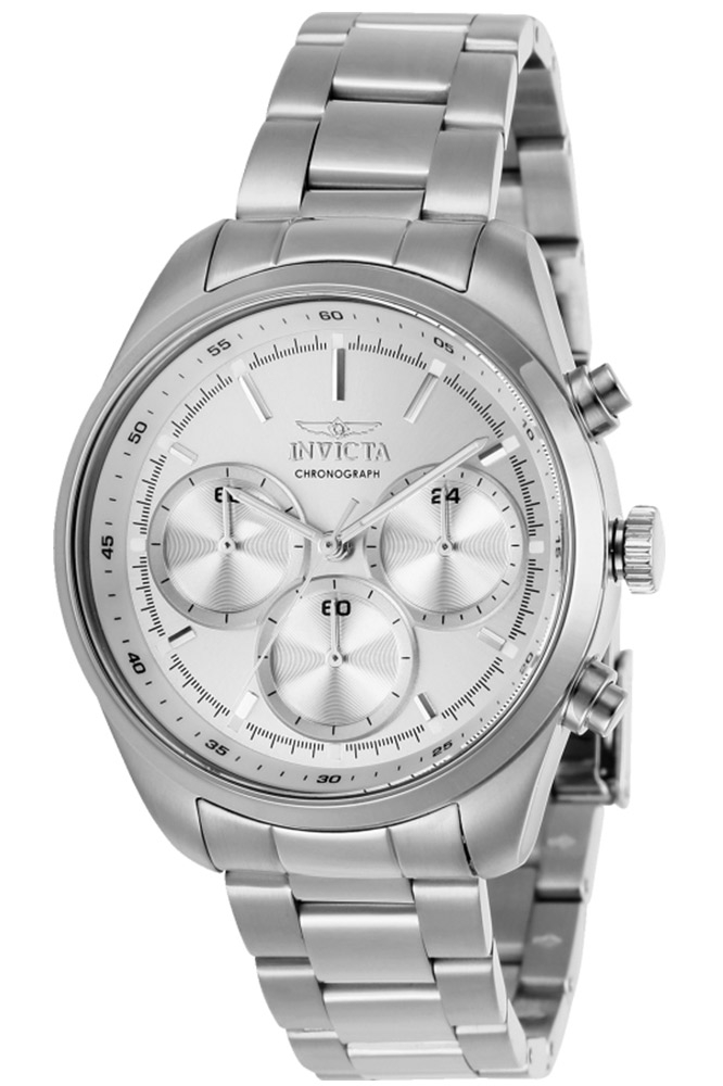 Invicta Specialty Womens Quartz 38 mm Stainless Steel Case Silver Dial - Model 29264