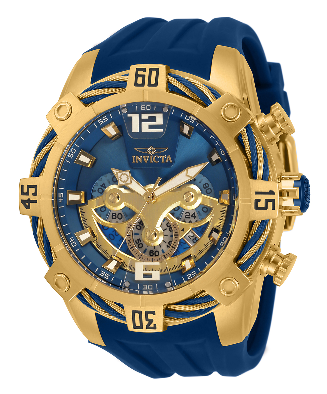 Часы invicta bolt. Invicta Zero Bolt Gold. Invicta часы мужские.