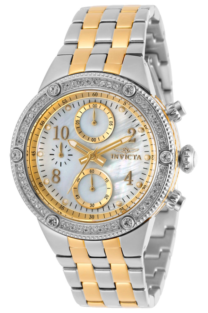 Invicta NFL Dallas Cowboys Chronograph Quartz Crystal Blue Dial Ladies  Watch 42742