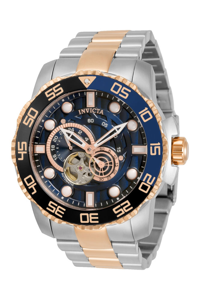 Invicta Pro Diver Mens Automatic 50mm Stainless Steel Case Blue Dial - Model - 30403