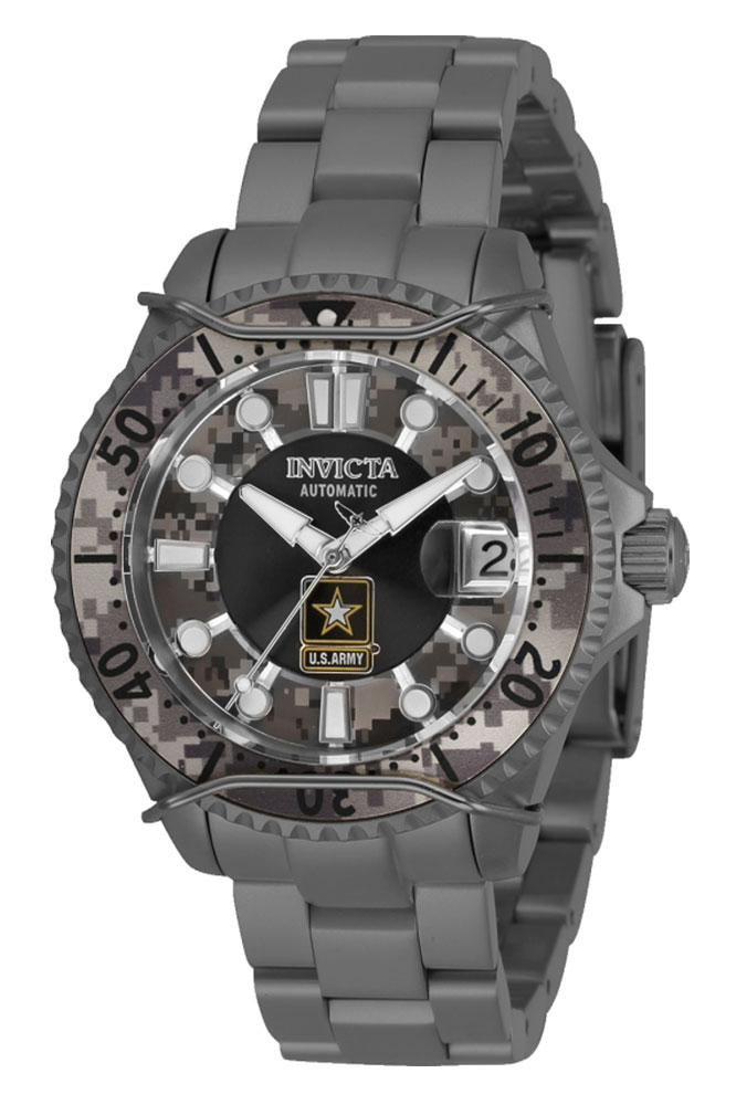 Invicta Army Womens Automatic 38mm Stainless Steel Camouflage Dial - Model 31858