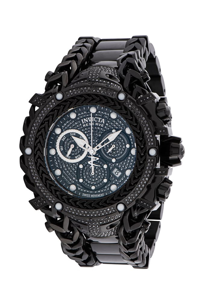 Invicta black shop diamond watch