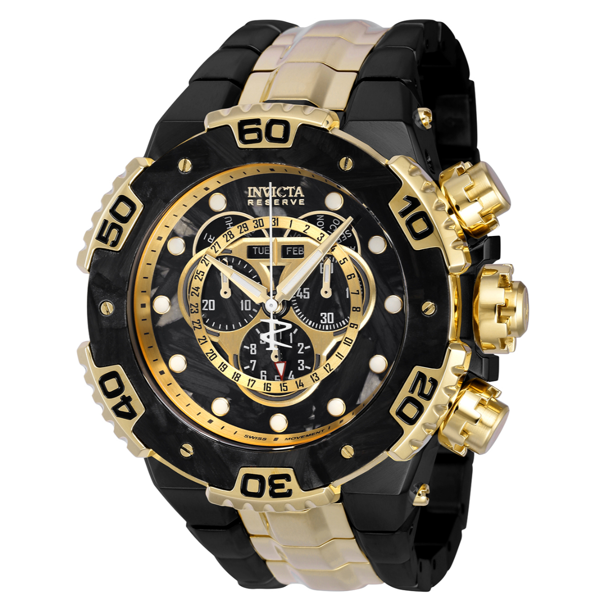 Invicta Reserve Carbon Hawk Men's Watches (Mod: 37267) | Invicta