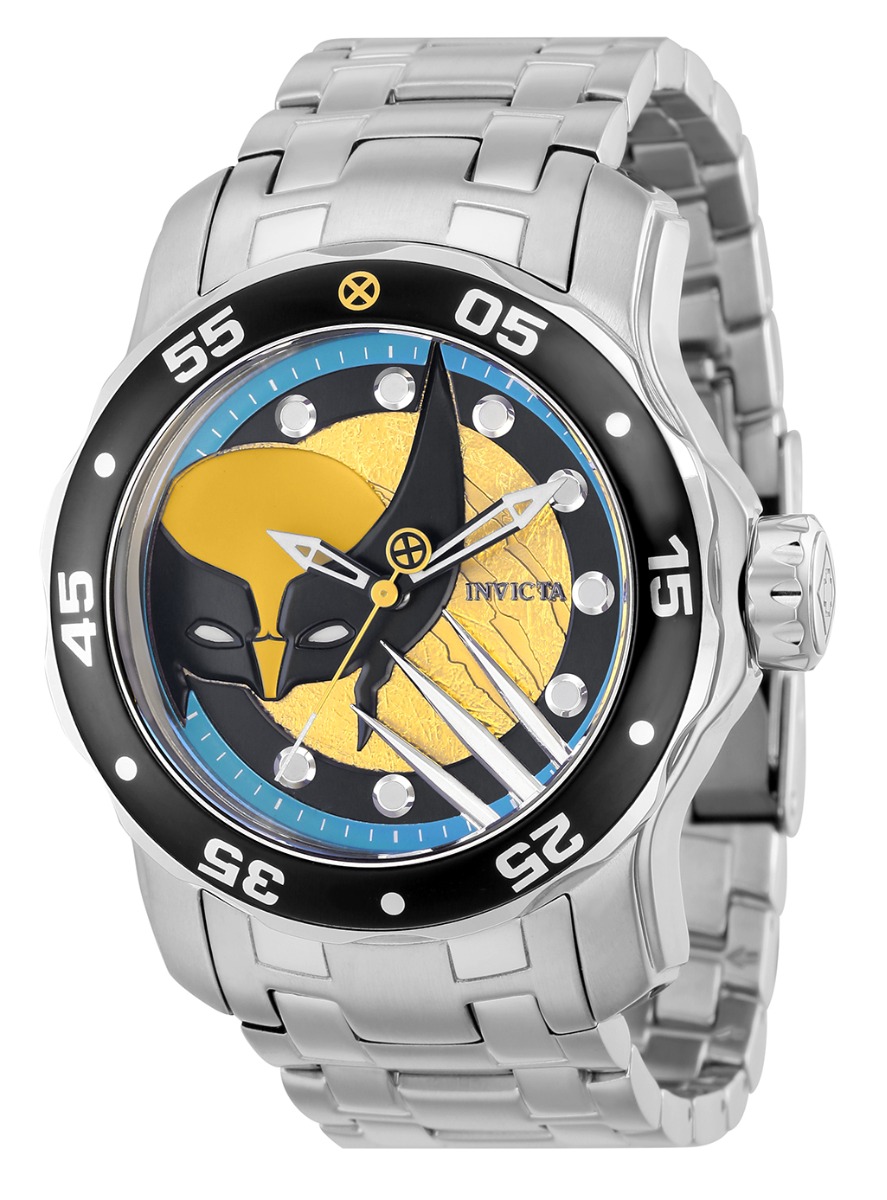 Invicta Marvel X-Men Wolverine Automatic Men's Watch - 52mm, Steel (41158)