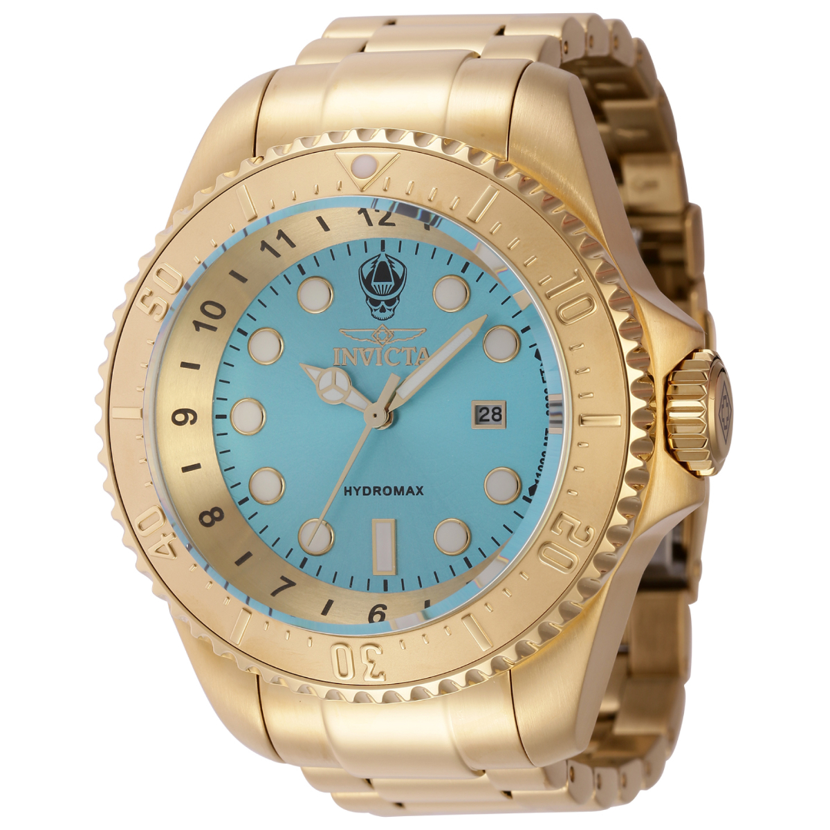 Invicta Hydromax Men's Watch - 52mm, Gold (37594)