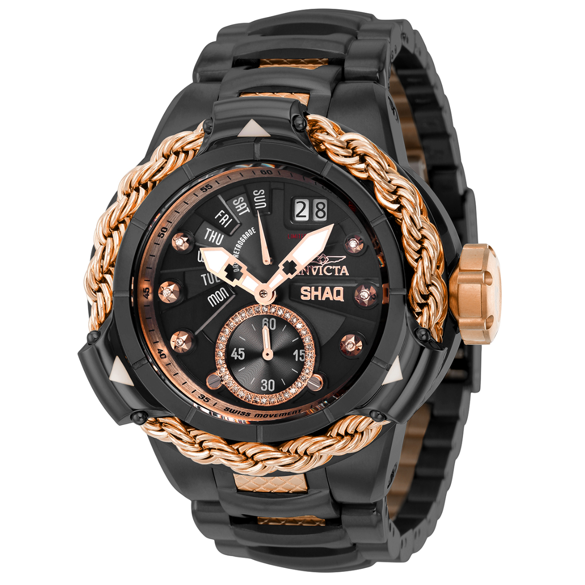 Invicta shaq best sale diamond watch