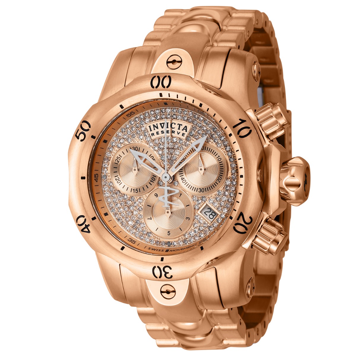 Invicta venom hot sale rose gold