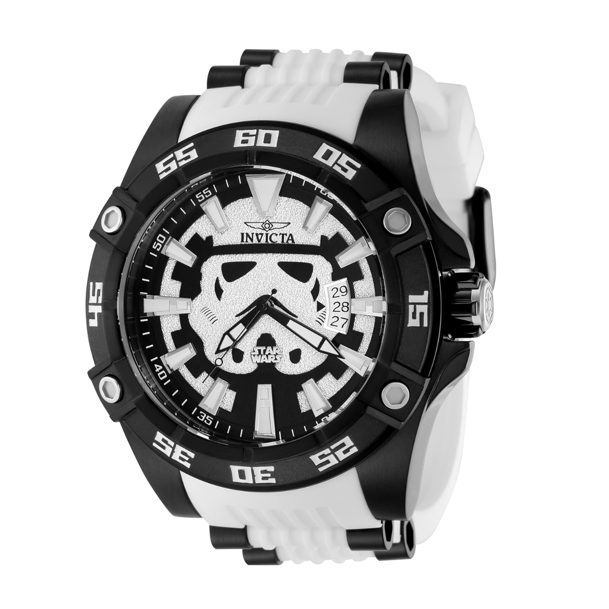 #1 LIMITED EDITION - Invicta Star Wars Stormtrooper Automatic Men's Watch -  52mm, White, Black (40359-N1)