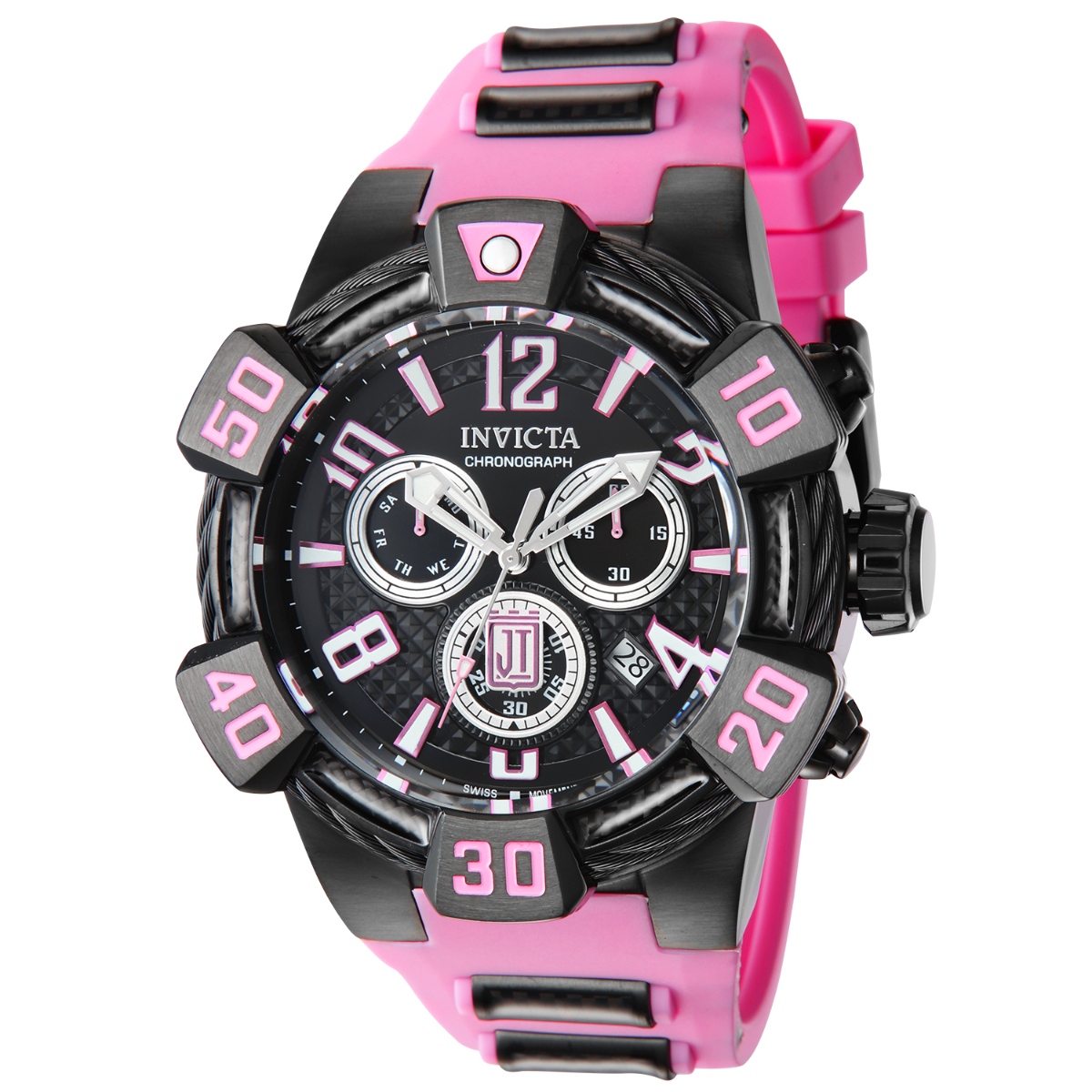 Pink shop invicta watch