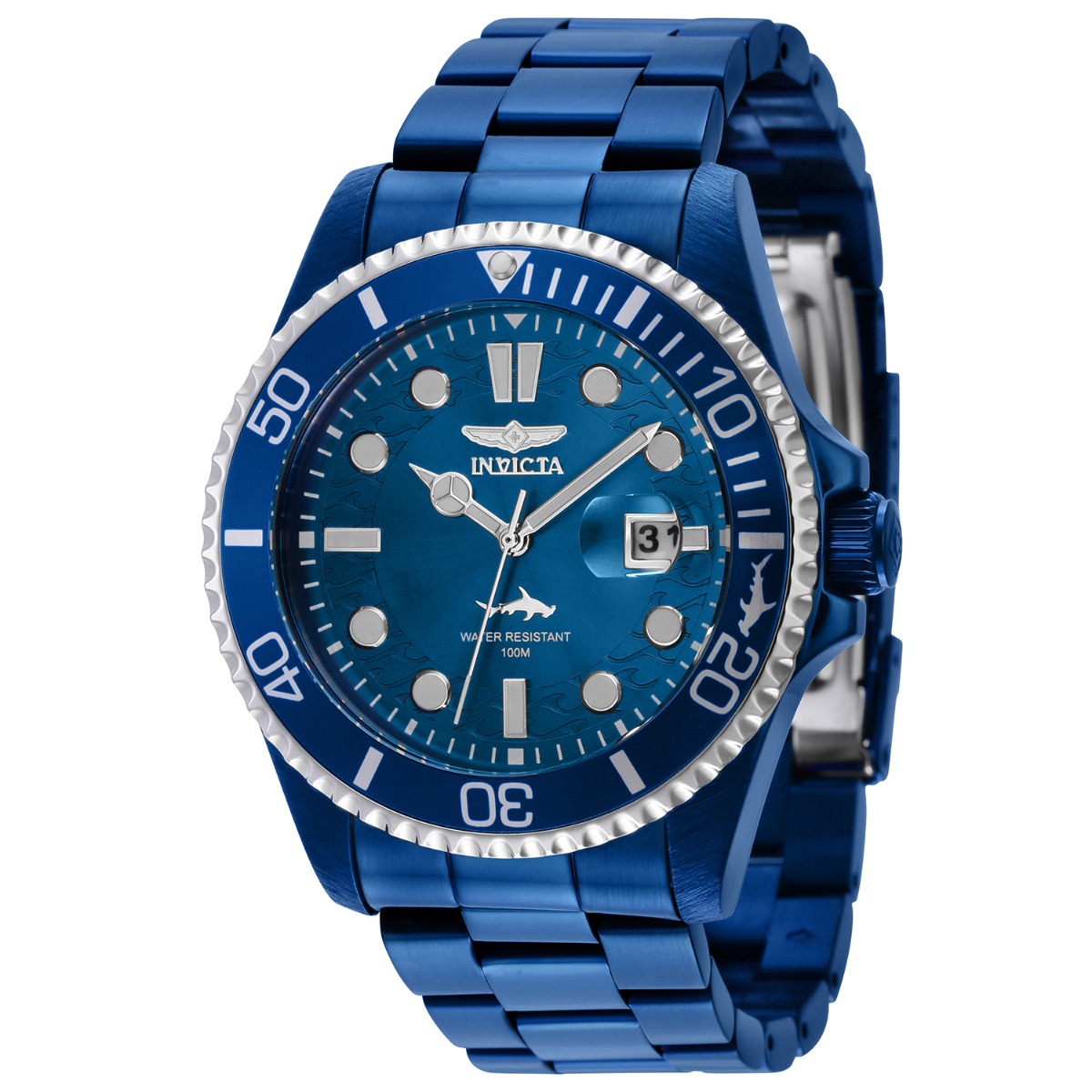 Invicta 2024 blue diver