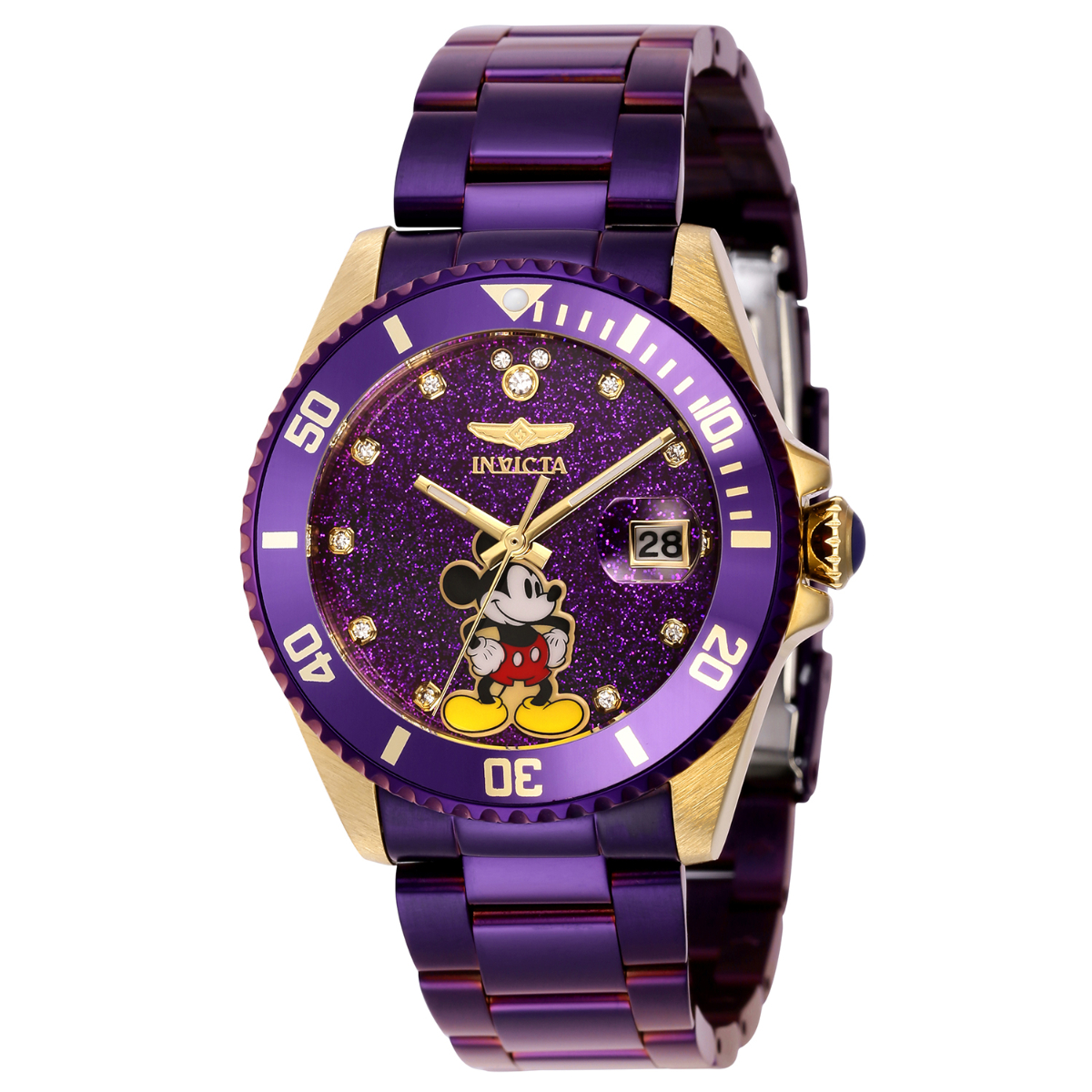 Disney invicta minnie hot sale mouse watch