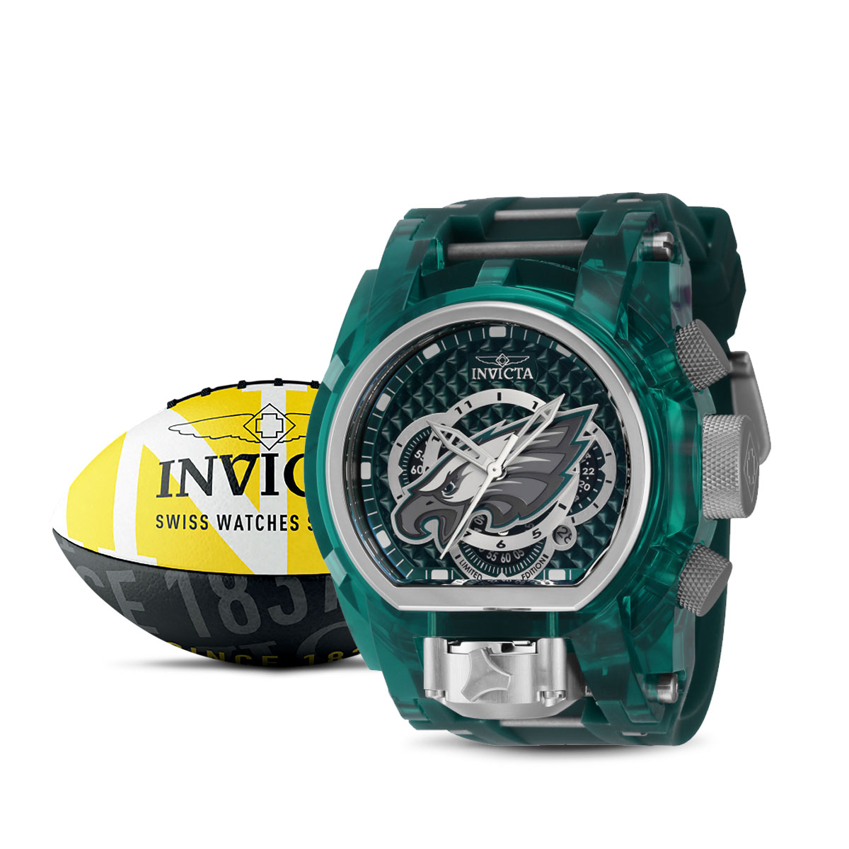 Invicta NFL Minnesota Vikings Purple Dial Men's Watch 35868 886678439034 -  Watches, NFL - Jomashop