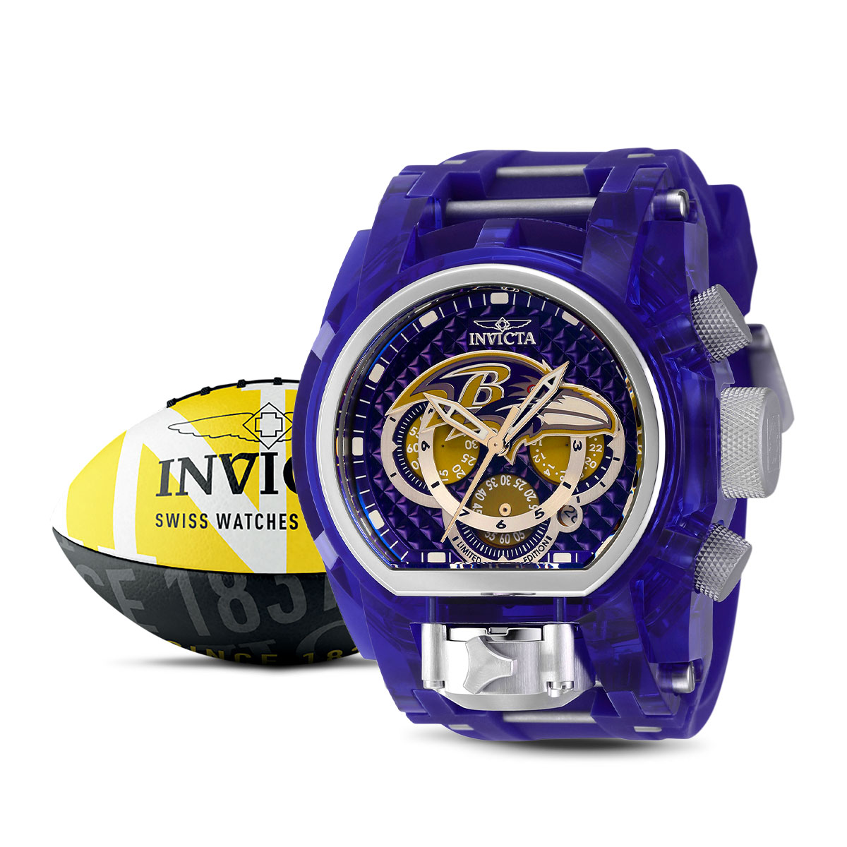 Invicta Watch NFL - Baltimore Ravens 41580 - Official Invicta Store - Buy  Online!