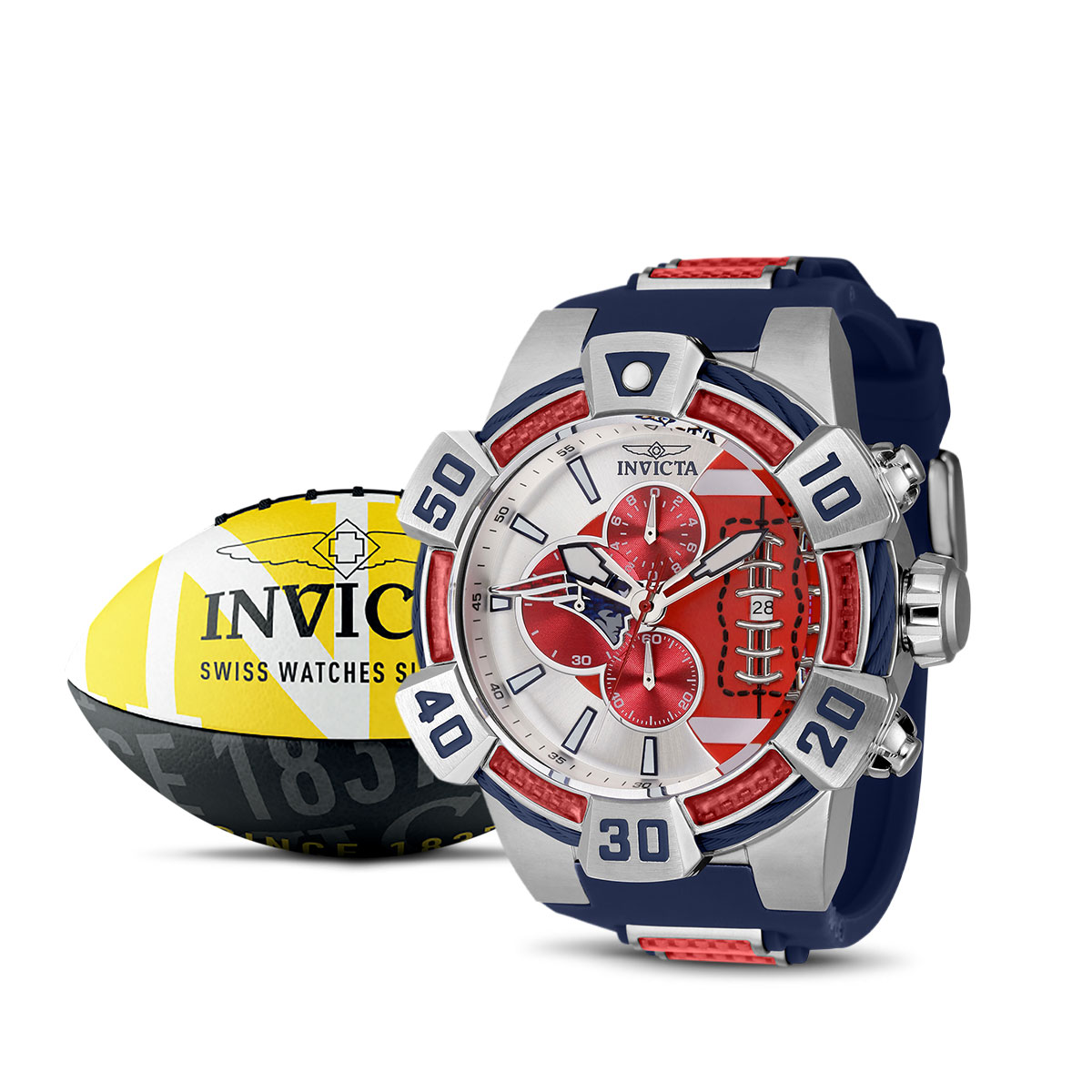 Invicta NFL Pittsburgh Steelers Men's Watch - 43mm, Steel (42415)