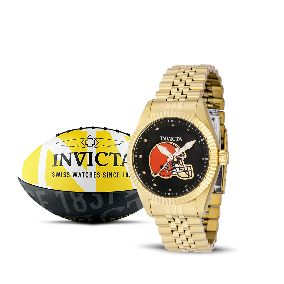 Invicta NFL Dallas Cowboys Men's Watch - 43mm, Gold (42429)