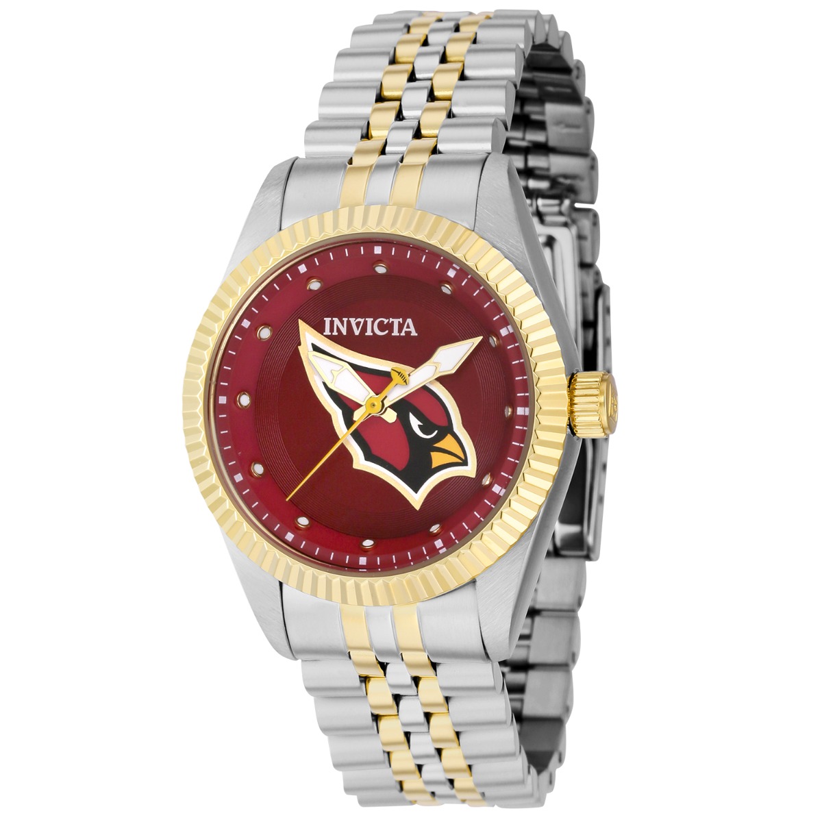 Invicta NFL Arizona Cardinals Women's Watch - 36mm, Steel, Gold (42549)