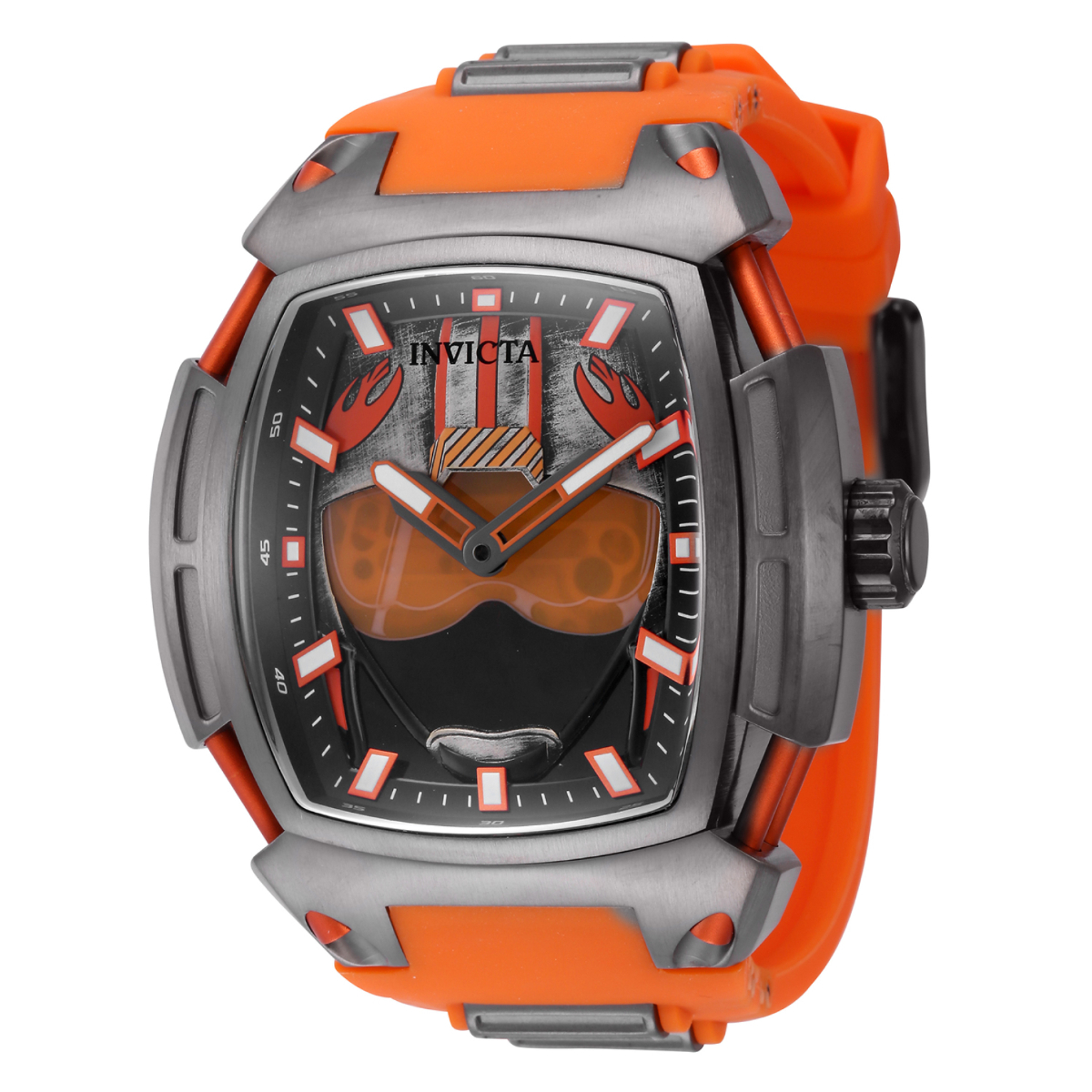 #1 LIMITED EDITION - Invicta Star Wars X-Wing Automatic Men's Watch - 53mm,  Orange, Gunmetal (43012-N1)